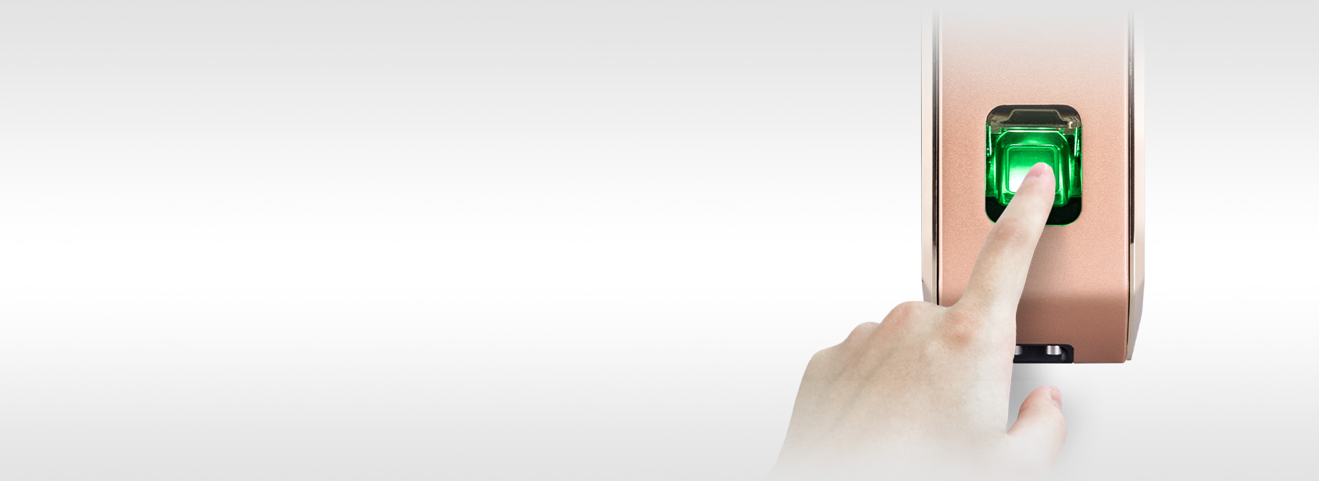 靈活迅速的指紋識別
 優化的指紋識別算法...