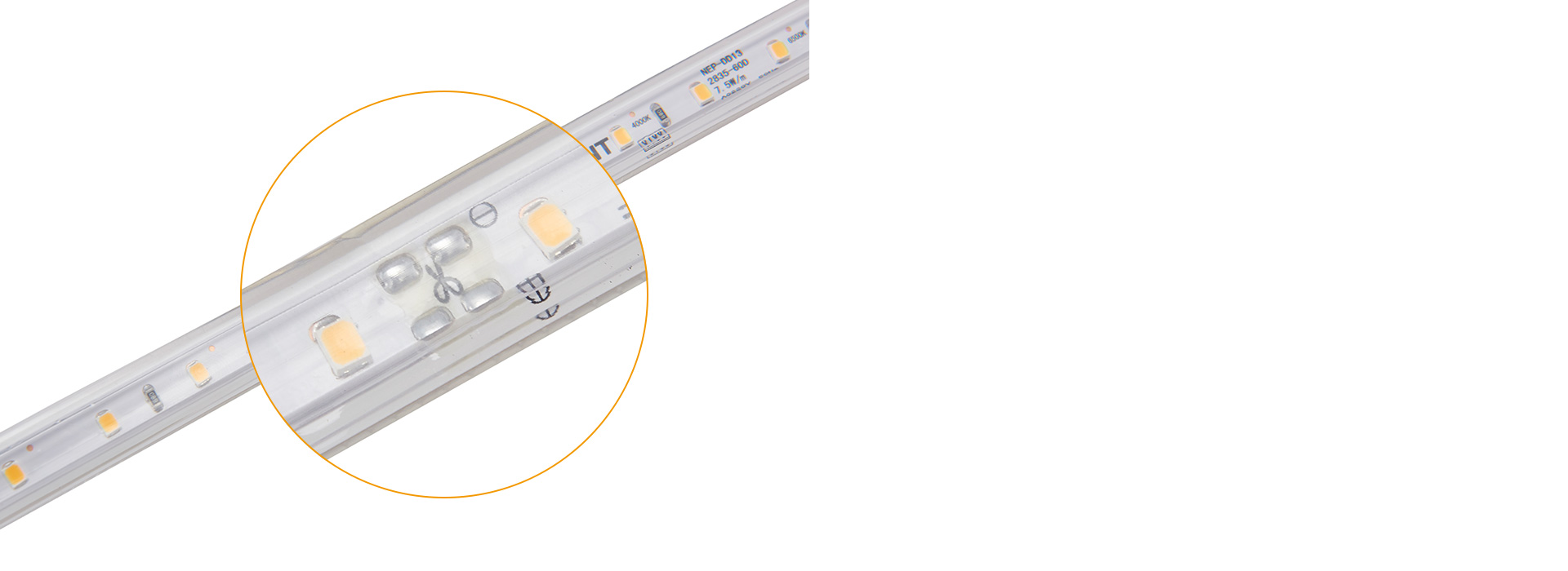 剪裁位置標(biāo)記，方便使用
 正泰燈帶DD1...