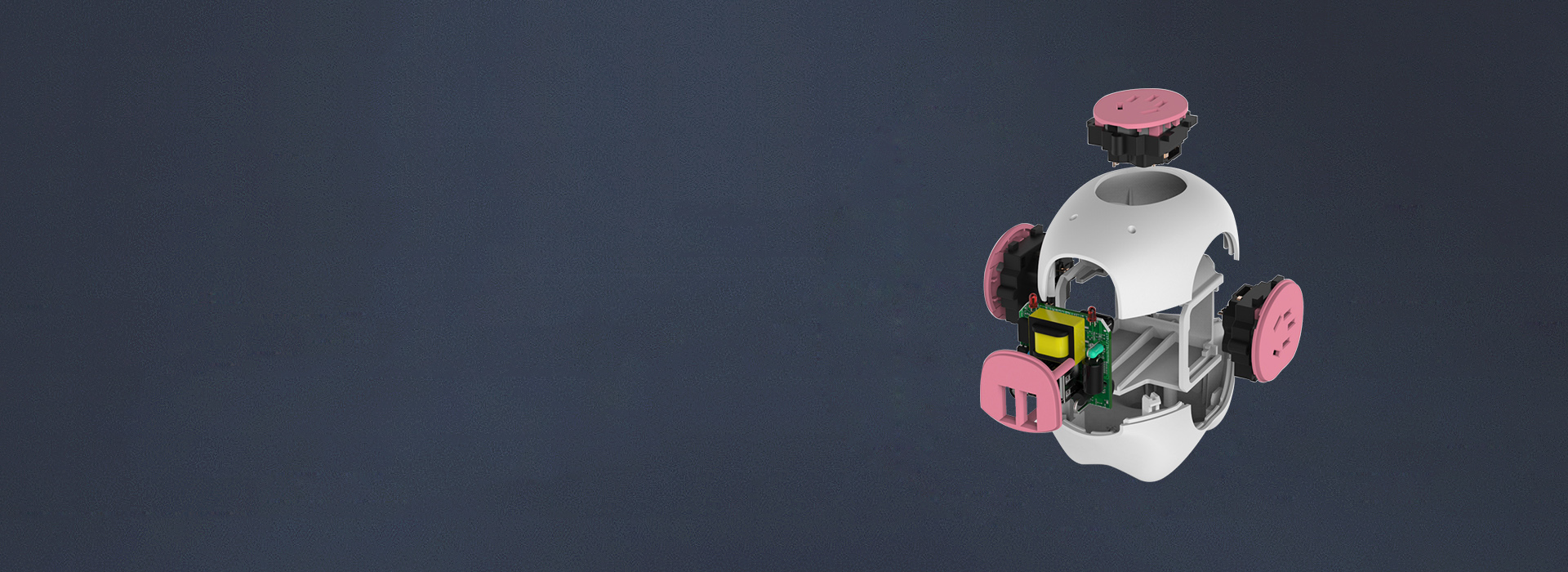 一體成型，安全可靠
 正泰小豬系列創意排...