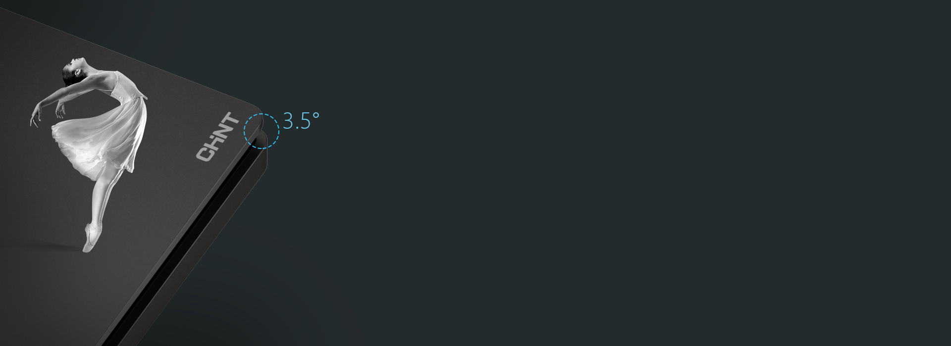 3.5°優(yōu)雅小擺角
 琴鍵式大翹板，小擺...