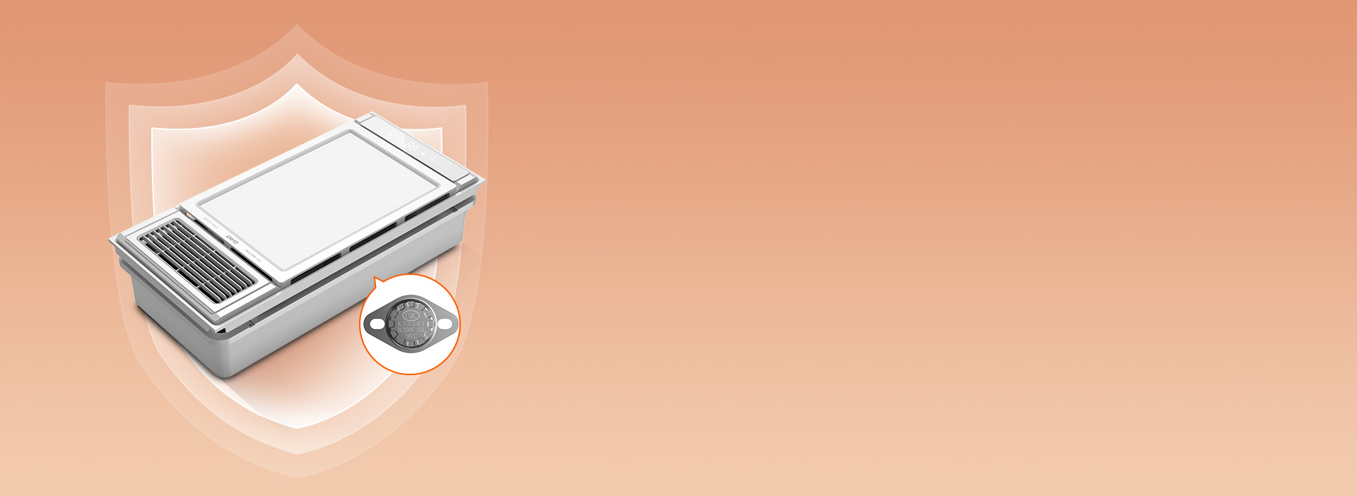 過(guò)熱保護(hù)，為安全加一道屏障
 內(nèi)置105...