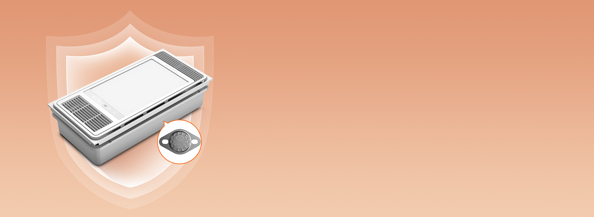 過熱保護(hù)，為安全加一道屏障
 內(nèi)置105...